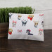Whimsy Dog Pattern Pouch